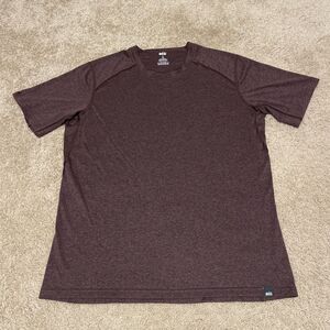 REI Co-Op Men’s Performance Activewear T-shirt Brown Large